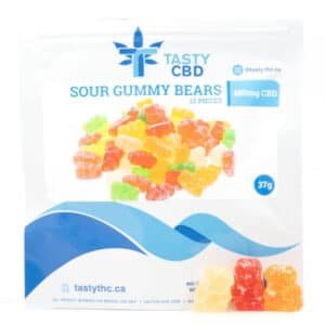 CBD Sour Gummy Bears (Tasty CBD) | Phenos Dispensary