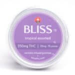 Bliss Cannabis Infused Gummies 250MG THC Tropical Assorted 600x600 1