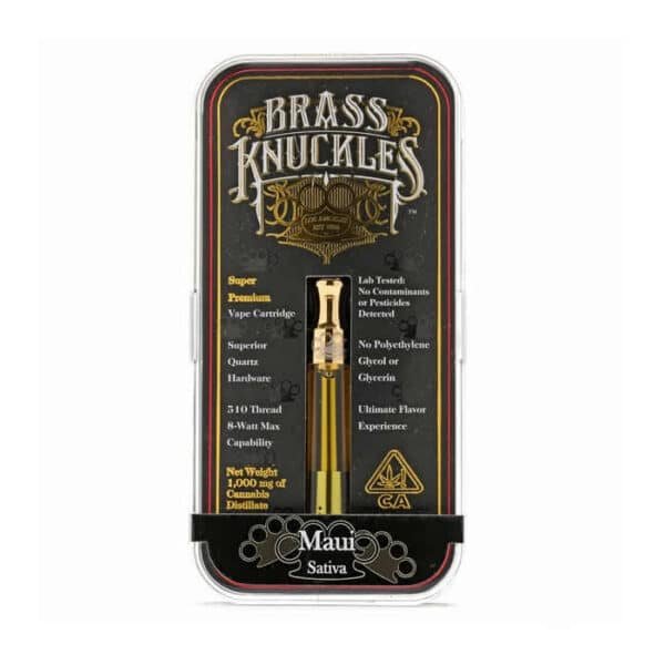 Buy Maui Wowie Brass Knuckles Vape Cartridge