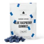 Buuda Bomb 100mg Gummies Blue Raspberry