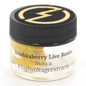 High Voltage Live Resin