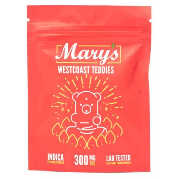 Marys Extreme Strength Westcoast Teddies 300MG THC 768x768 1