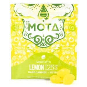 Lemon Hard Candy 125mg THC (Mota) | Phenos Dispensary