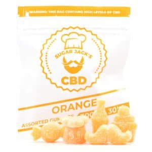 SugarJacks Assorted CBD Gummies Orange 300MG 600x600 1