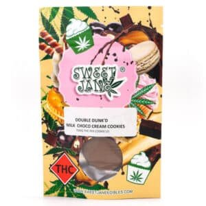 Milk Chocolate Cream Cookies 150mg THC (Sweet Jane)