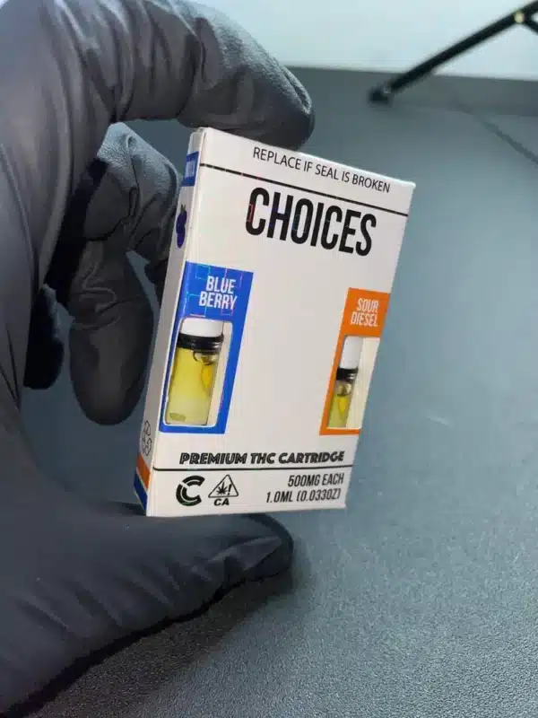 Blueberry X Sour Diesel Choices Carts | Phenos Dispensary