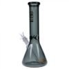 Glasscity Limited Edition Glass Beaker Ice Bong | Black | Small | Phenos Dispensary