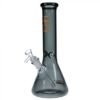 Glasscity Limited Edition Glass Beaker Ice Bong | Black | Small | Phenos Dispensary