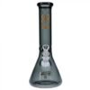 Glasscity Limited Edition Glass Beaker Ice Bong | Black | Small | Phenos Dispensary