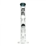 M&M Tech Straight Tube Ice Bong with Chandelier Perc | Phenos Dispensary