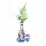 My Bud Vase "Joy" Chinese Porcelain Vase Bong Set | Phenos Dispensary